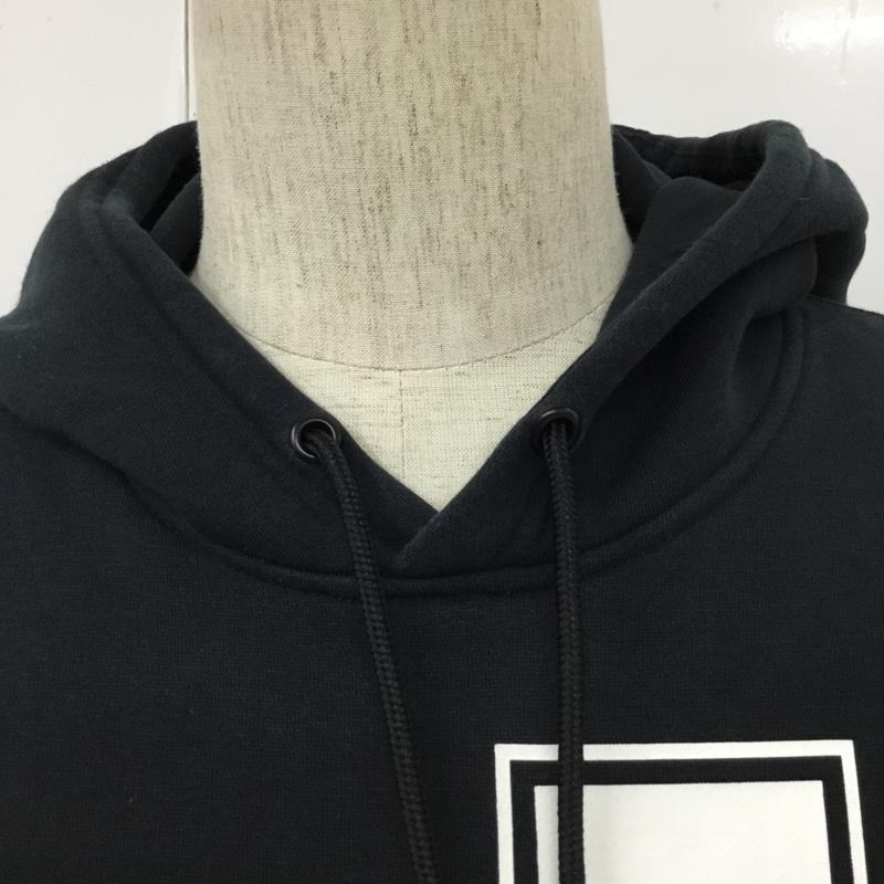 ナイキ NIKE パーカー 長袖 CQ0242-010 フリースプルオーバーフーディ 長袖パーカー スウェット S ロゴ、文字 黒 / ブラック /  メンズ USED 古着 中古 10110067