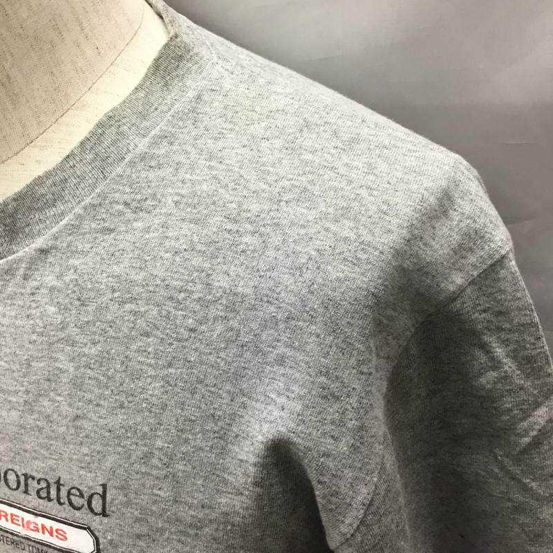 シュプリーム Supreme Tシャツ 半袖 2019FW SupremeIncTee 半袖カットソー プリントTシャツ S ロゴ、文字 灰 / グレー /  メンズ USED 古着 中古 10114848