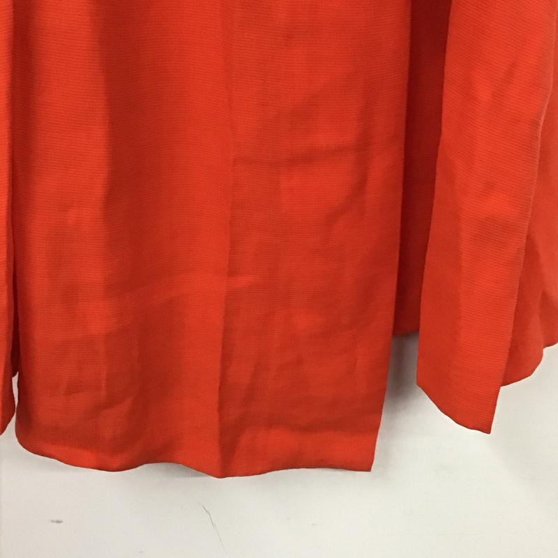 ザラ ZARA スカート ひざ丈スカート 1971/063/679 M 無地 橙 / オレンジ /  レディース USED 古着 中古 10131693