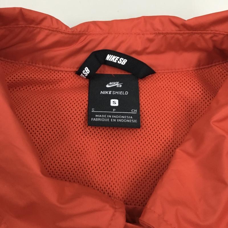 ナイキエスビー NIKE SB ジャケット、上着 ジャケット、ブレザー 829510-634 ナイロンジャケット カラージャケット 古着 アウター S ロゴ、文字 赤 / レッド /  メンズ USED 古着 中古 10112446