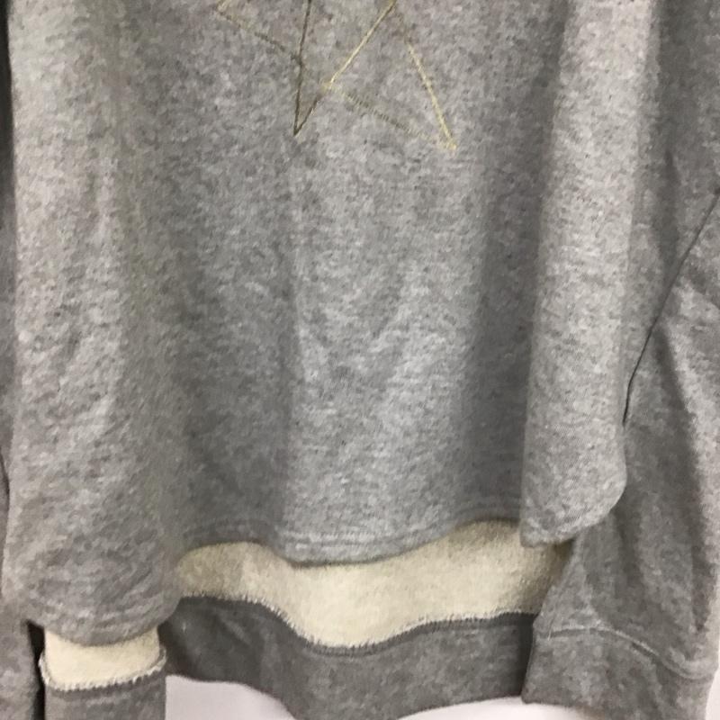古着 USED ワンピース ミニスカート manon mimie manon tokyo スウェット FREE 無地 灰 / グレー /  レディース USED 古着 中古 10120139
