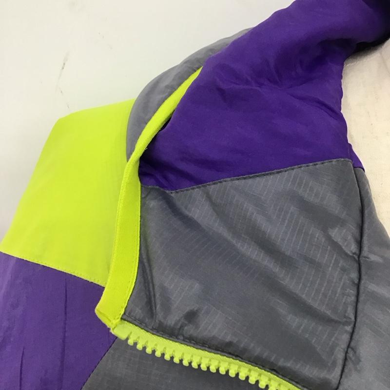 ナイキ NIKE ジャケット、上着 ジャンパー、ブルゾン M 無地 灰 / グレー / X 紫 / パープル / X 黄緑 / イエローグリーン /  メンズ USED 古着 中古 10120538