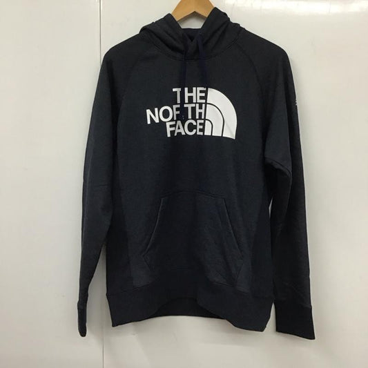 ザノースフェイス THE NORTH FACE パーカー 長袖 NT61696 COLOR HEATHERED SWEAT HOODIE XL ロゴ、文字 X プリント 紺 / ネイビー /  メンズ USED 古着 中古 10131926