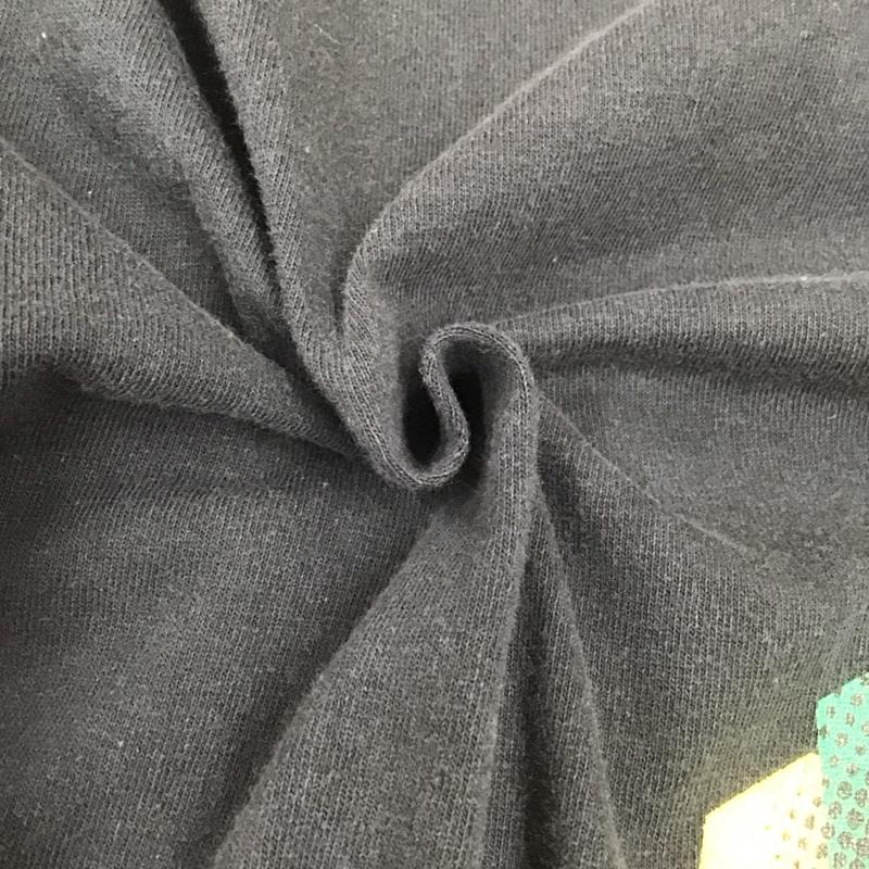 ステューシー STUSSY Tシャツ 半袖 半袖カットソー プリントTシャツ クルーネックカットソー L プリント 黒 / ブラック /  メンズ USED 古着 中古 10111670