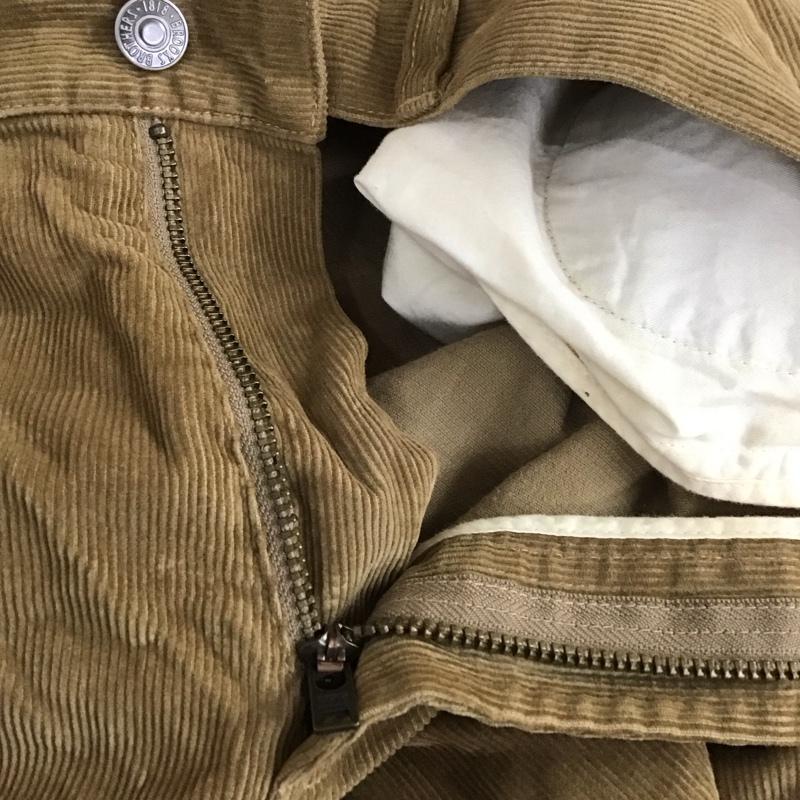 ブルックスブラザーズ BROOKS BROTHERS パンツ ワークパンツ、ペインターパンツ コーデュロイパンツ ワイドパンツ ストレートパンツ カジュアルパンツ 32インチ 無地 ベージュ / ベージュ /  メンズ USED 古着 中古 10113606