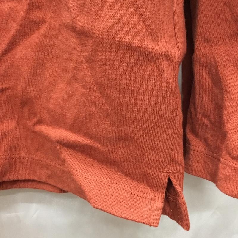 アーバンリサーチドアーズ URBAN RESEARCH DOORS Tシャツ 長袖 DR04-11H008 綿麻ヘビーウェイトロングスリーブTシャツ ロンT 40 無地 橙 / オレンジ /  メンズ USED 古着 中古 10119312