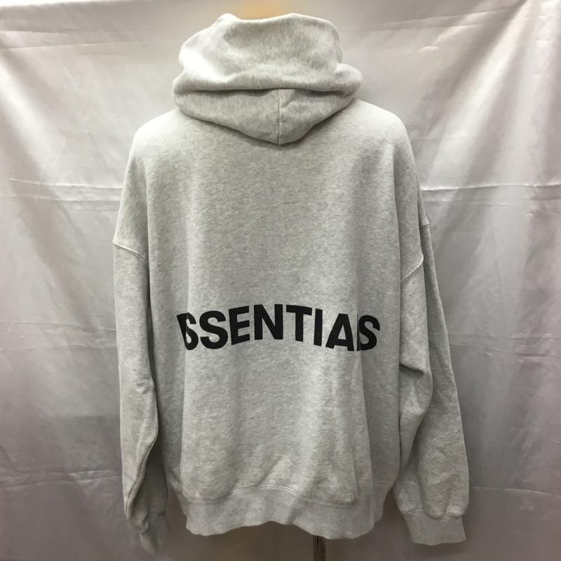 エフオージーエッセンシャルズ FOG ESSENTIALS パーカー 長袖 5576-343-0035 長袖パーカー スウェットパーカー ジャージ プルオーバー XL 無地 灰 / グレー /  メンズ USED 古着 中古 10112417