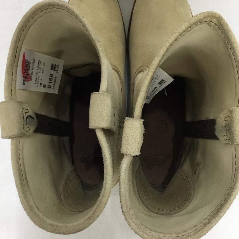 レッドウィング RED WING ブーツ 一般 E8168 9-INCH PECOS ペコスブーツ 28cm 28.0cm 無地 ベージュ / ベージュ /  メンズ USED 古着 中古 10144314