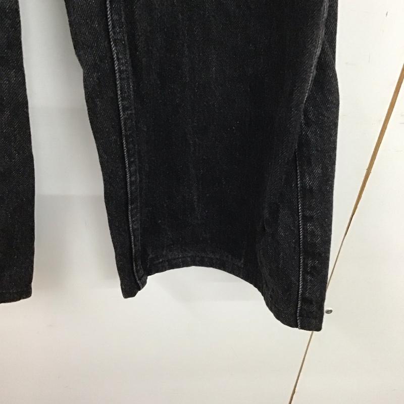 マカフィー MACPHEE パンツ デニム、ジーンズ 34 無地 黒 / ブラック /  レディース USED 古着 中古 10131991