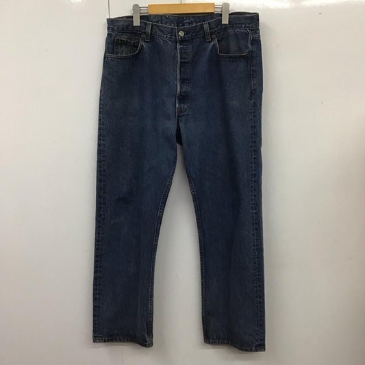 リーバイストラウスアンドコー Levi Strauss & co. パンツ デニム、ジーンズ デニムパンツ ストレートパンツ ワイドパンツ カジュアルパンツ 40 無地 インディゴ / インディゴ /  メンズ USED 古着 中古 10112485