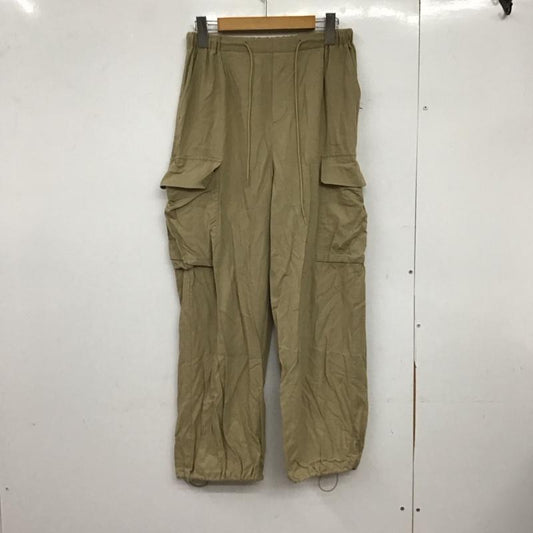 グリーンレーベルリラクシング green label relaxing パンツ ワークパンツ、ペインターパンツ 38 無地 ベージュ / ベージュ /  レディース USED 古着 中古 10150193