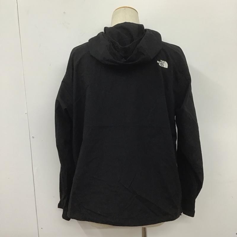 ザノースフェイス THE NORTH FACE ジャケット、上着 ジャンパー、ブルゾン NP71830 コンパクトジャケット ジップアップジャケット カジュアルジャケット ナイロンジャケット アウター L ロゴ、文字 黒 / ブラック /  メンズ USED 古着 中古 10106633