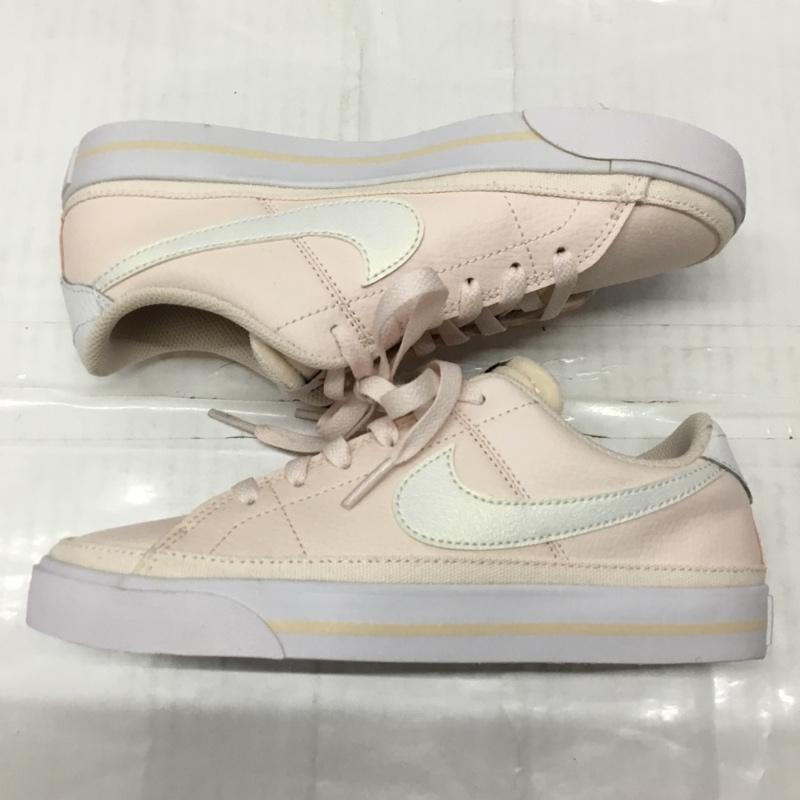 ナイキ NIKE スニーカー スニーカー DM0839-600 W COURT LEGACY 23cm 23.0cm ロゴ、文字 桃 / ピンク / X 白 / ホワイト /  レディース USED 古着 中古 10110611