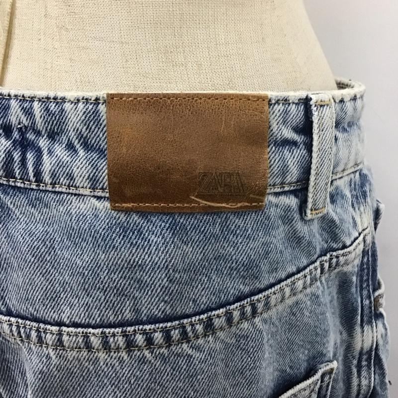 ザラ ZARA パンツ デニム、ジーンズ 6164 169 427 ハイウエスト 無地 青 / ブルー /  レディース USED 古着 中古 10108165