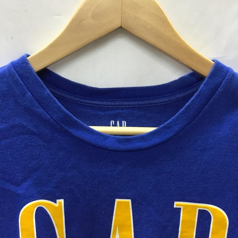 ギャップ GAP Tシャツ 半袖 S プリント 青 / ブルー /  メンズ USED 古着 中古 10110605