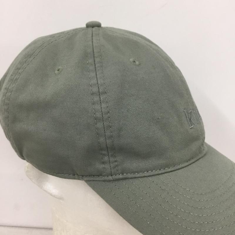 キス KITH 帽子 キャップ 23-096-061-0000-1-0 コットン ロゴ、文字 カーキ / カーキ /  メンズ USED 古着 中古 10140151