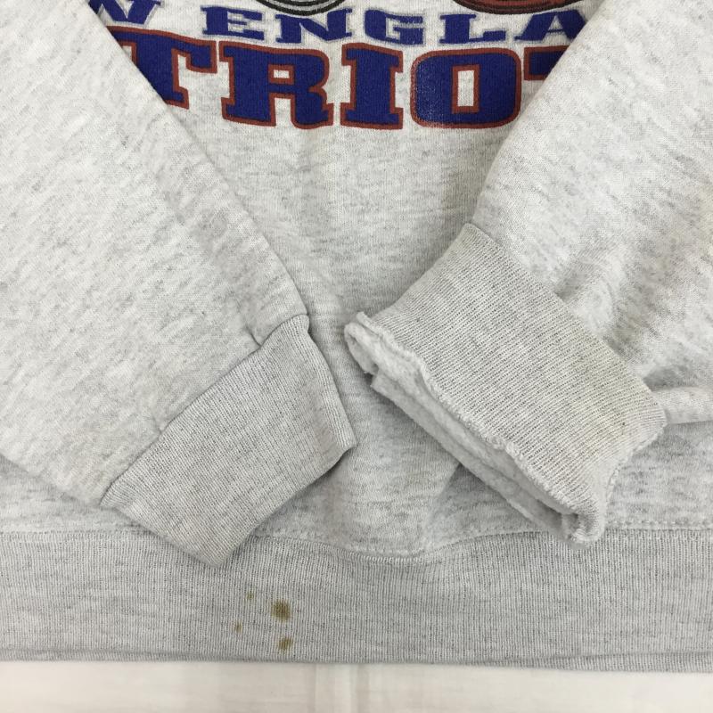 リー Lee トレーナー 長袖 USA製 XL プリント 灰 / グレー /  メンズ USED 古着 中古 10142327