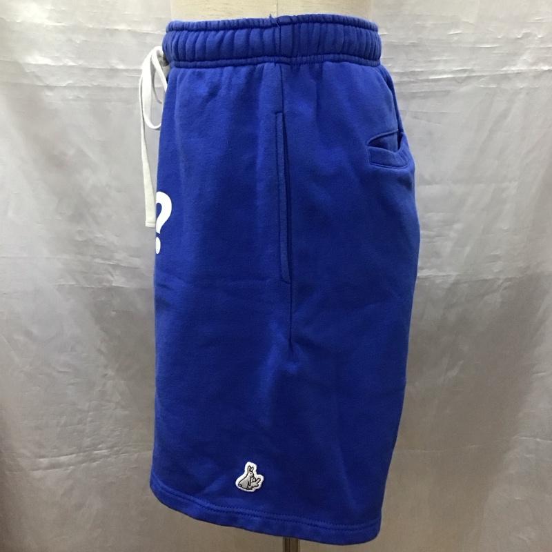 エフアールツー FR2 パンツ ショートパンツ スウェット 短パン L 無地 青 / ブルー /  メンズ USED 古着 中古 10123385
