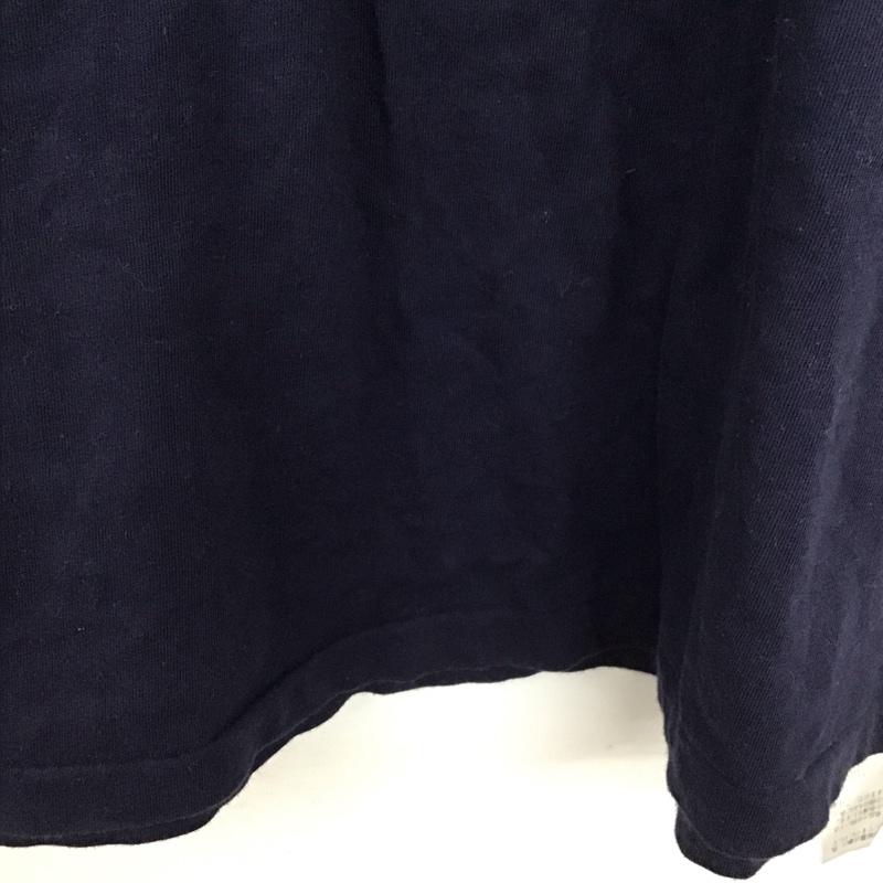 ポロバイラルフローレン Polo by RALPH LAUREN Tシャツ 半袖 半袖カットソー プリントTシャツ クルーネックカットソー L ロゴ、文字 紺 / ネイビー /  メンズ USED 古着 中古 10133196