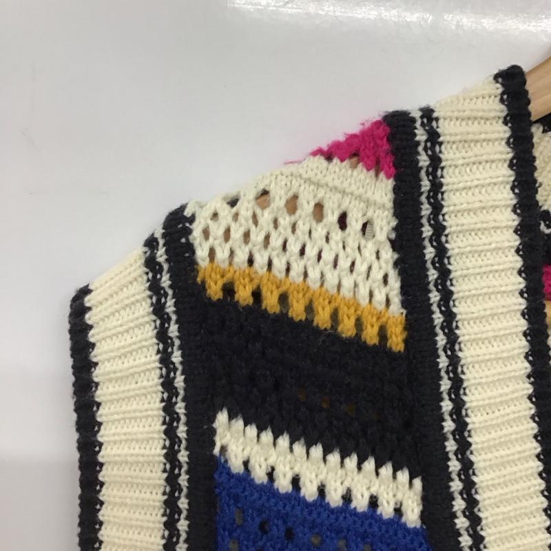ザラ ZARA ベスト ベスト S  マルチカラー / マルチカラー /  レディース USED 古着 中古 10142738
