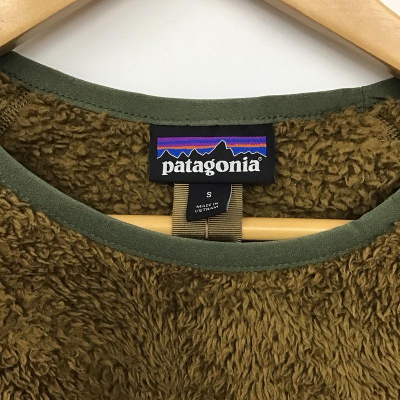 パタゴニア patagonia カットソー 長袖 25895fa19 LosGatosCrew 長袖カットソー フリーストップス S ロゴ、文字 茶 / ブラウン /  メンズ USED 古着 中古 10131461