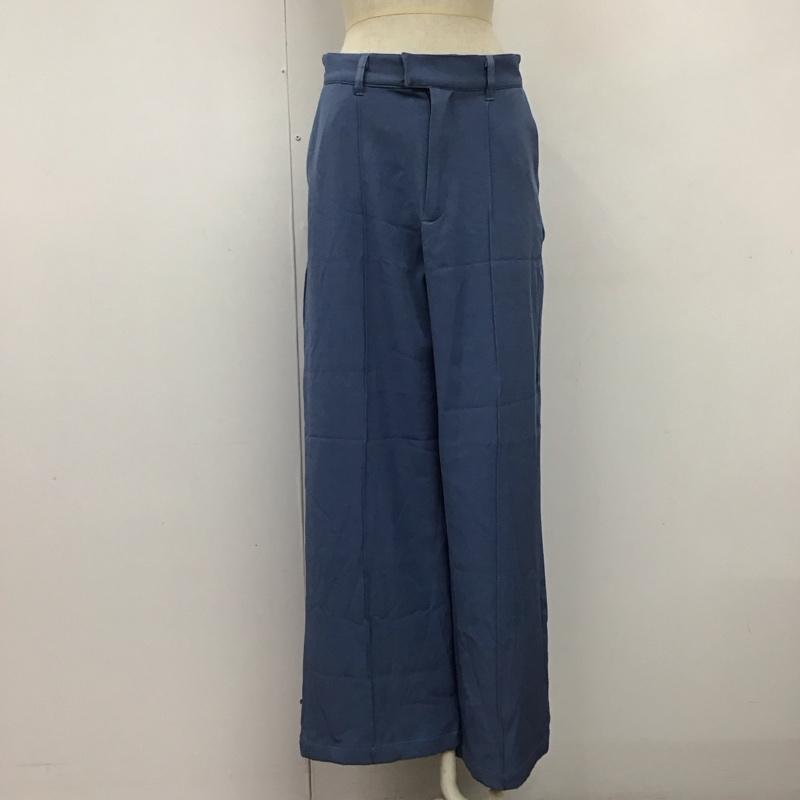 セレクトモカ select MOCA パンツ スラックス L 無地 水色 / ライトブルー /  レディース USED 古着 中古 10121734