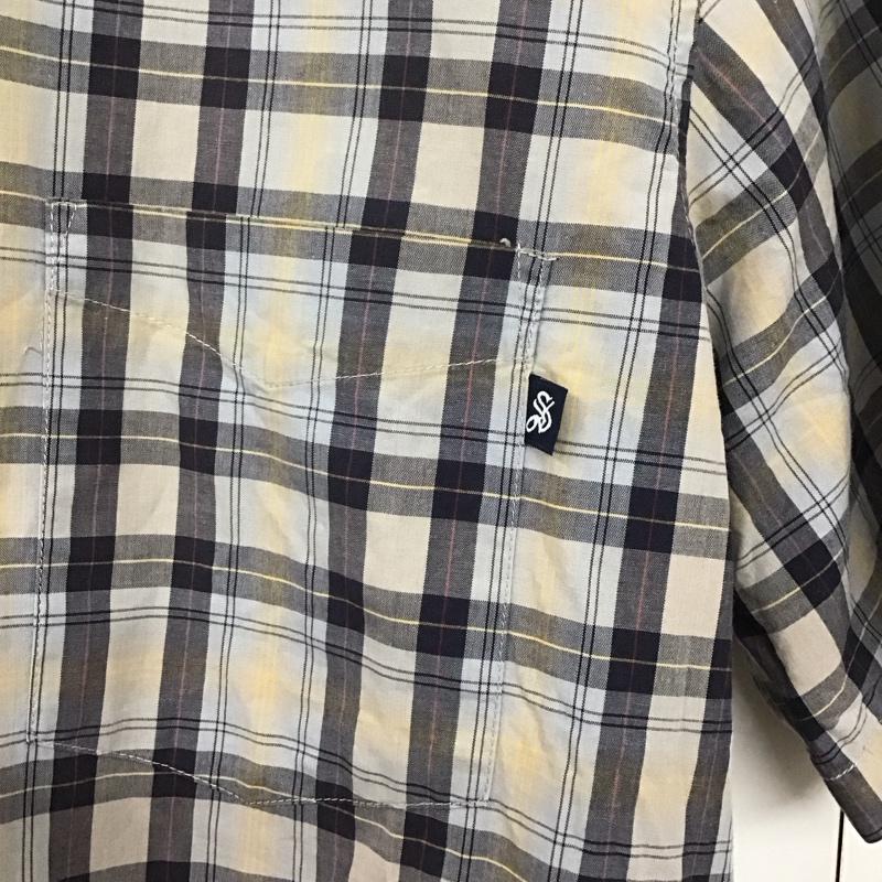 ステューシー STUSSY シャツ、ブラウス 半袖 半袖シャツ チェックシャツ カラーシャツ プルオーバー L チェック マルチカラー / マルチカラー /  メンズ USED 古着 中古 10142961