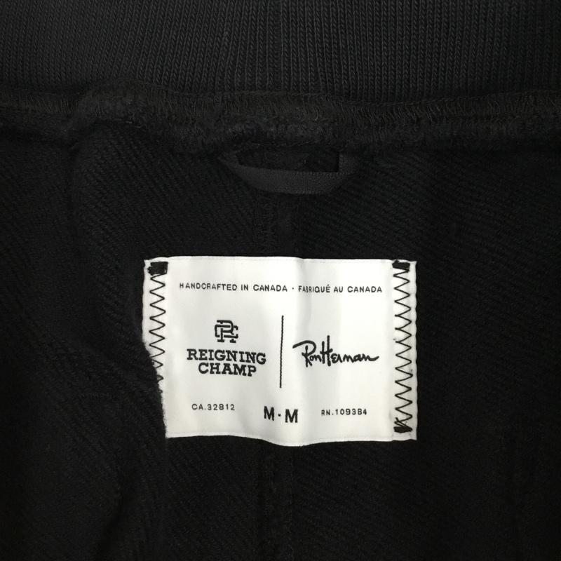 ロンハーマン Ron Herman パンツ ワークパンツ、ペインターパンツ 3020600138 スウェットパンツ ワイドパンツ カジュアルパンツ ReigningChamp M 無地 黒 / ブラック /  メンズ USED 古着 中古 10120118