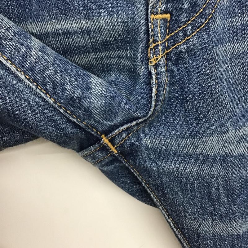 リーバイストラウスアンドコー Levi Strauss & co. パンツ デニム、ジーンズ デニムパンツ スリムパンツ カジュアルパンツ 30インチ 無地 インディゴ / インディゴ /  メンズ USED 古着 中古 10147074