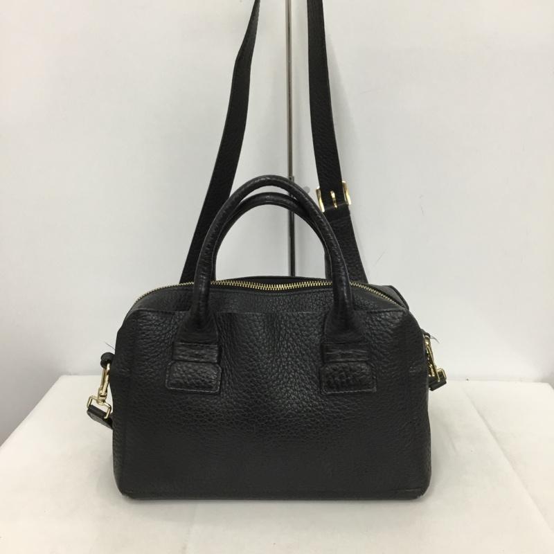 フルラ FURLA ハンドバッグ ハンドバッグ F6913 2WAY ショルダー ロゴ、文字 黒 / ブラック /  レディース USED 古着 中古 10148466