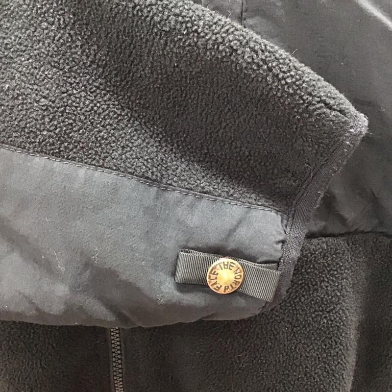 ザノースフェイス THE NORTH FACE ジャケット、上着 ジャンパー、ブルゾン ジップアップジャケット ジャンパー ジャケット カジュアルジャケット アウター XL ロゴ、文字 黒 / ブラック /  メンズ USED 古着 中古 10111792