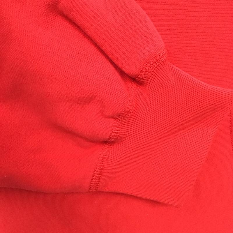 シュプリーム Supreme パーカー 長袖 23AW raisedscripthoodedsweatshirt 長袖パーカー プルオーバーパーカー L ロゴ、文字 赤 / レッド /  メンズ USED 古着 中古 10115141