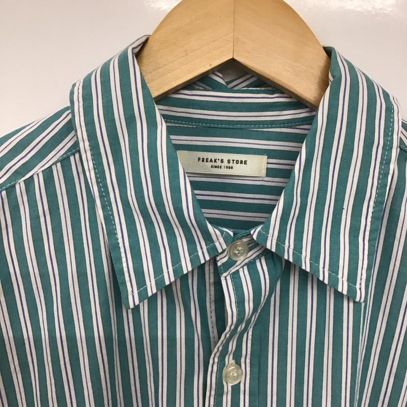 フリークスストア FREAK S STORE シャツ、ブラウス 長袖 長袖シャツ ストライプシャツ カラーシャツ FREE ストライプ マルチカラー / マルチカラー /  メンズ USED 古着 中古 10143153