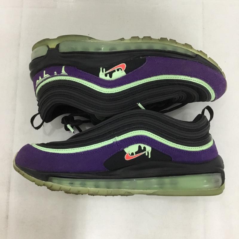 ナイキ NIKE スニーカー スニーカー DC1500-001 AIR MAX 97 ハロウィン 25cm 25.0cm ロゴ、文字 黒 / ブラック / X 紫 / パープル / X 薄緑 / ライトグリーン /  メンズ USED 古着 中古 10144916