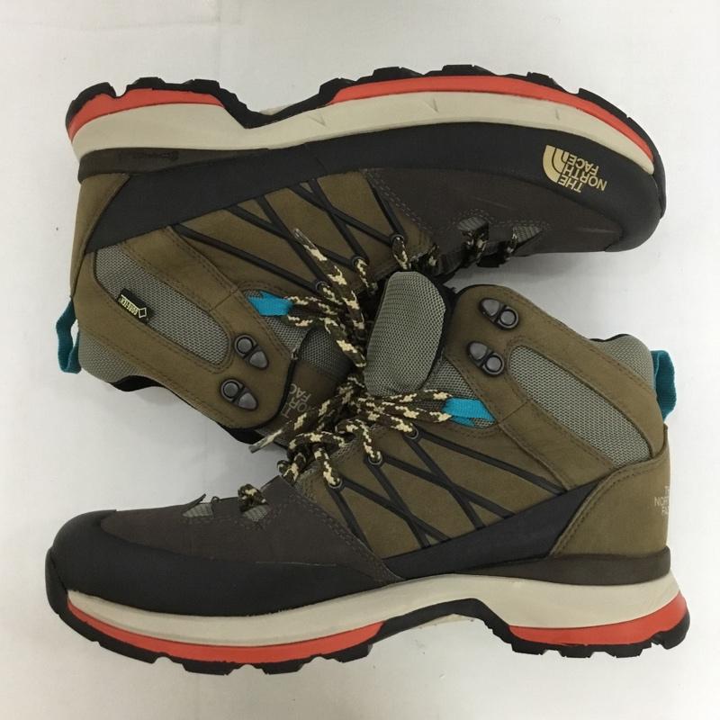 ザノースフェイス THE NORTH FACE アウトドアシューズ アウトドアシューズ 557866 GORETEX トレッキングシューズ 27.5cm 27.5cm ロゴ、文字 マルチカラー / マルチカラー /  メンズ USED 古着 中古 10125411