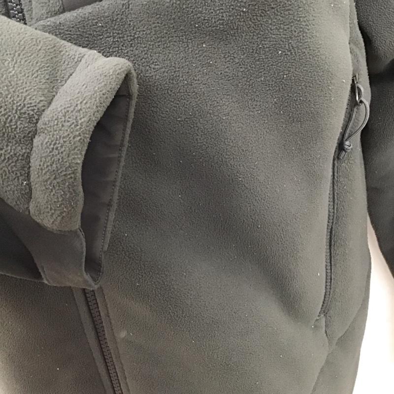 ザノースフェイス THE NORTH FACE ジャケット、上着 ジャケット、ブレザー ジップアップジャケット ジャンパー 裏地ボアジャケット アウター L ロゴ、文字 灰 / グレー /  メンズ USED 古着 中古 10123894