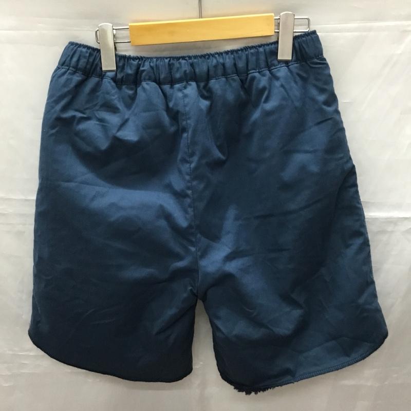 ニコアンド niko and... パンツ ショートパンツ ショートパンツ ハーフパンツ カジュアルパンツ リバーシブル フリースパンツ 3 無地 紺 / ネイビー /  メンズ USED 古着 中古 10113874
