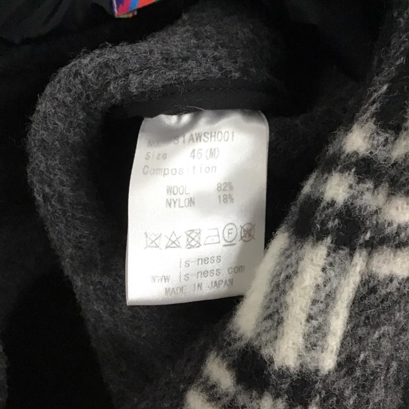 イズネス is-ness ジャケット、上着 ジャケット、ブレザー 31AWSH001 チェックシャツジャケット M チェック マルチカラー / マルチカラー /  メンズ USED 古着 中古 10124056