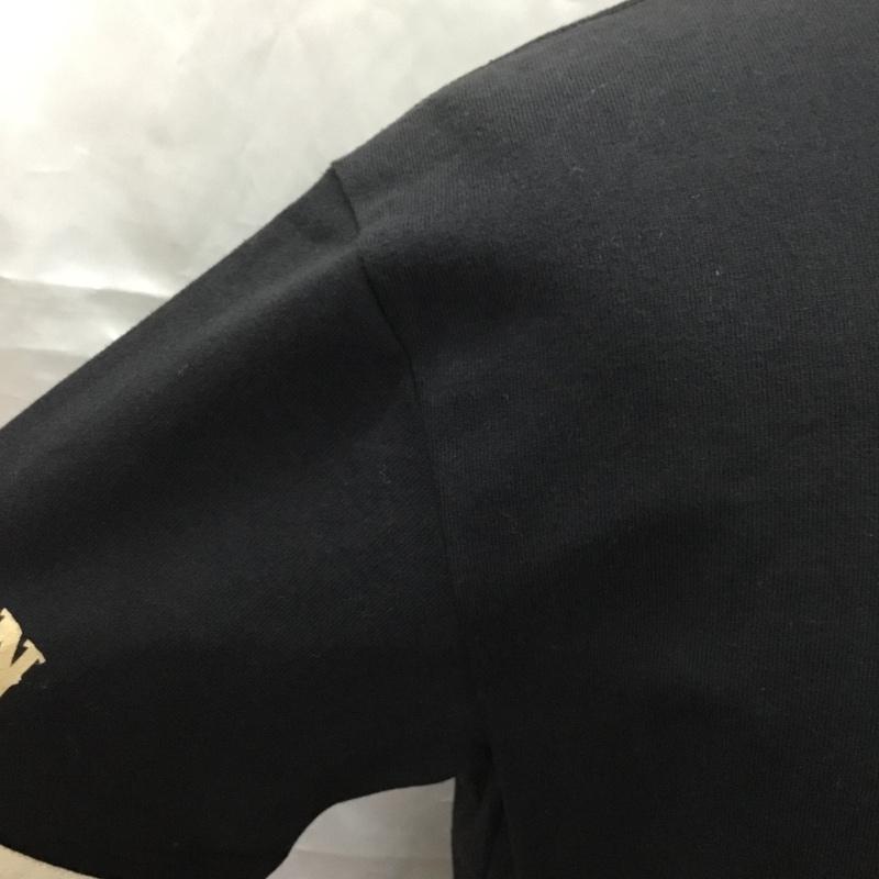 ヴァンソン VANSON Tシャツ 半袖 M 無地 黒 / ブラック /  メンズ USED 古着 中古 10108735