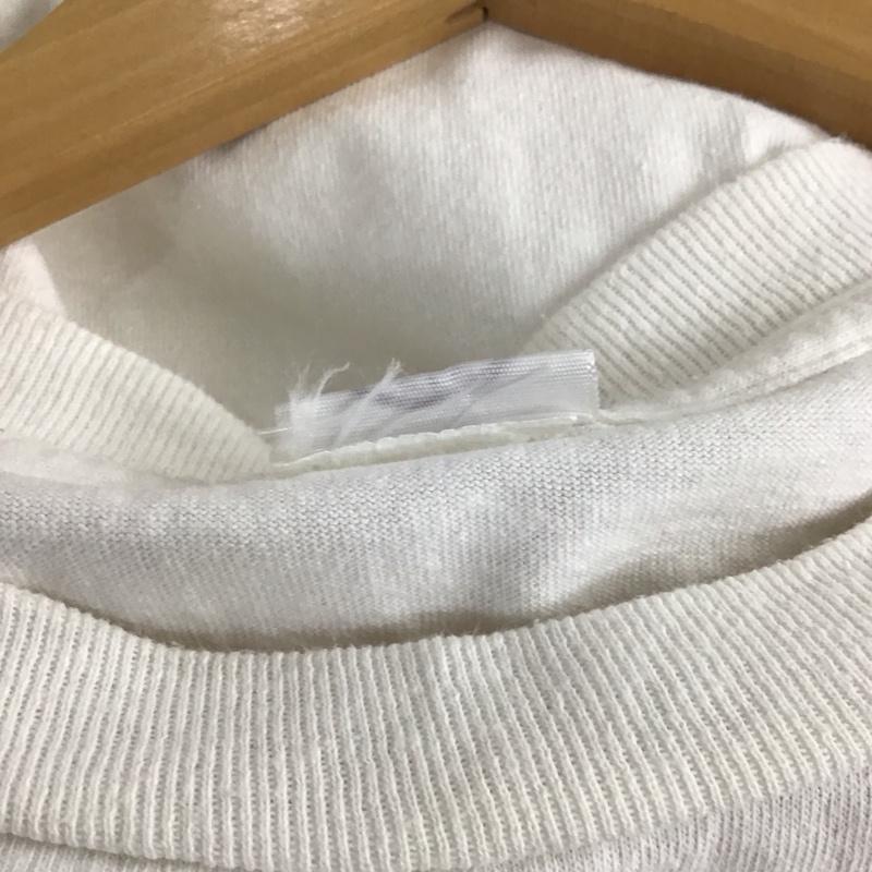 古着 USED Tシャツ 半袖 半袖カットソー プリントTシャツ クルーネックカットソー プリント 白 / ホワイト /  メンズ USED 古着 中古 10132089