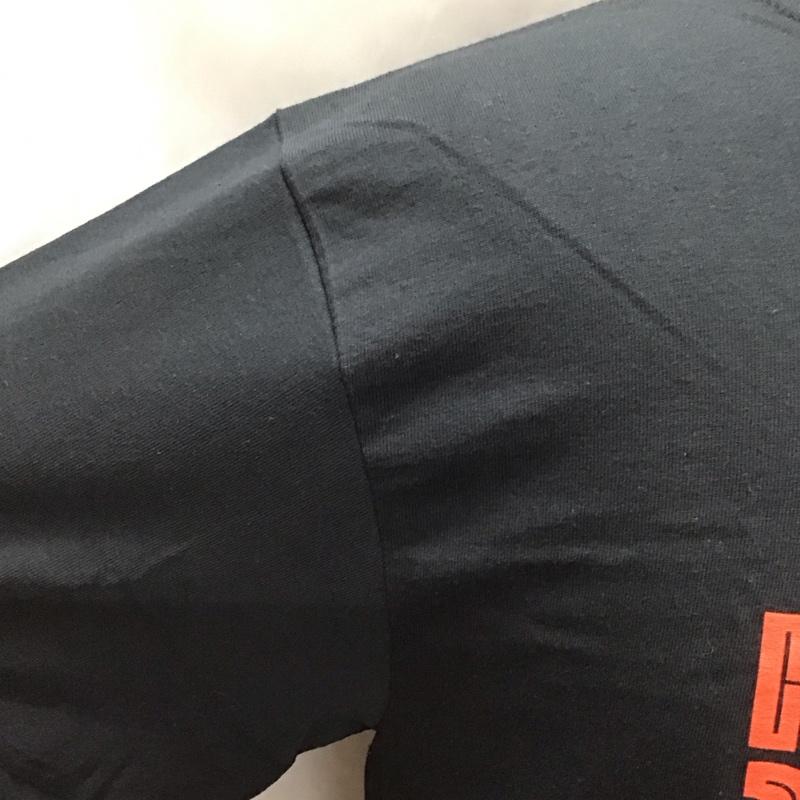 ハフ HUF Tシャツ 半袖 半袖カットソー プリントTシャツ クルーネックカットソー M ロゴ、文字 黒 / ブラック /  メンズ USED 古着 中古 10116577
