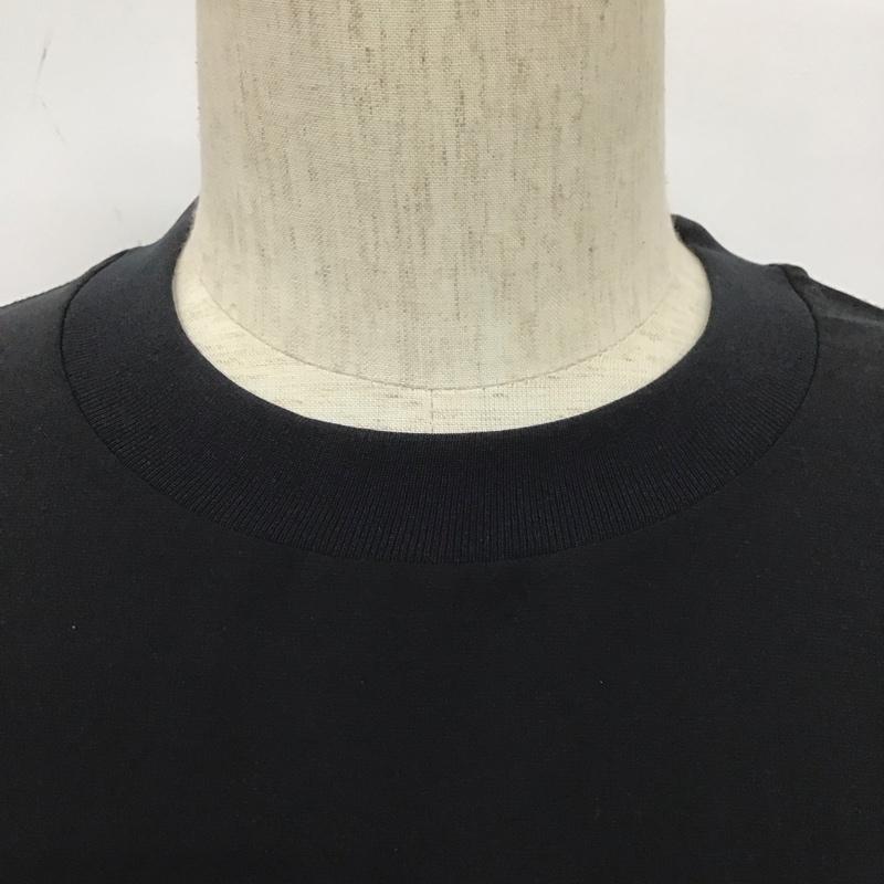 バックチャンネル Back Channel カットソー 長袖 長袖カットソー クルーネックカットソー 長袖Tシャツ ロングスリーブカットソー L ロゴ、文字 黒 / ブラック /  メンズ USED 古着 中古 10107245