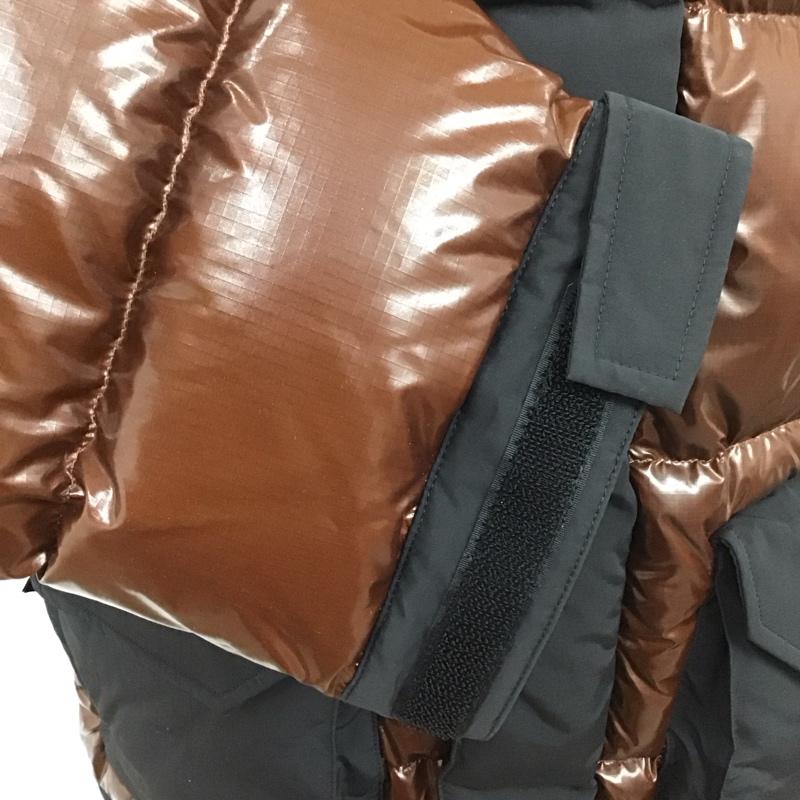 ザノースフェイス THE NORTH FACE ジャケット、上着 ジャンパー、ブルゾン nd52206i ダウンジャケット ナイロンジャケット アウター L ロゴ、文字 茶 / ブラウン /  メンズ USED 古着 中古 10112974