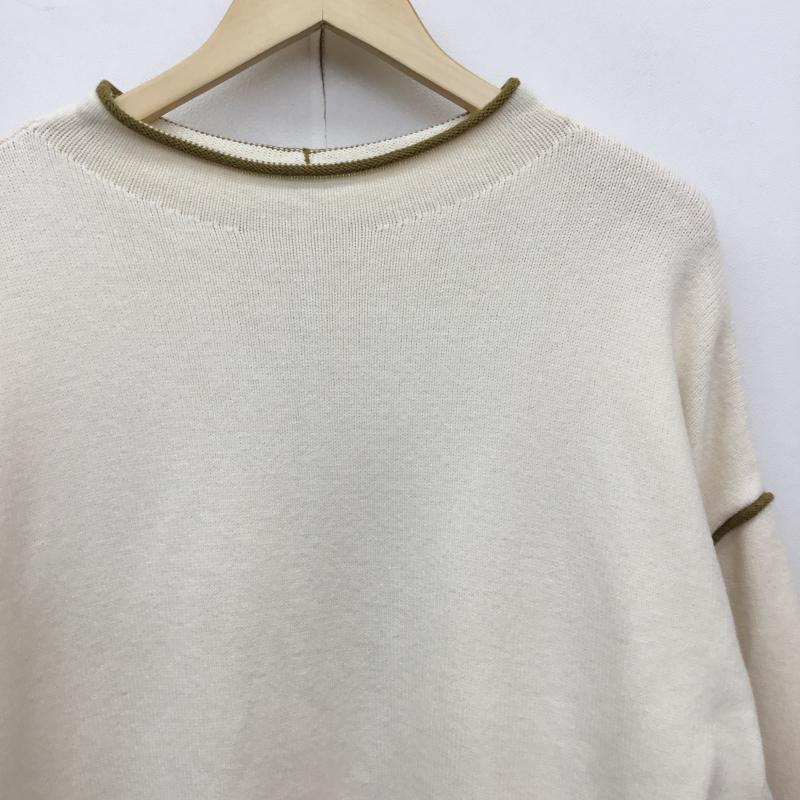 ローリーズファーム LOWRYS FARM ニット、セーター 長袖 FREE 無地 ベージュ / ベージュ /  レディース USED 古着 中古 10138240