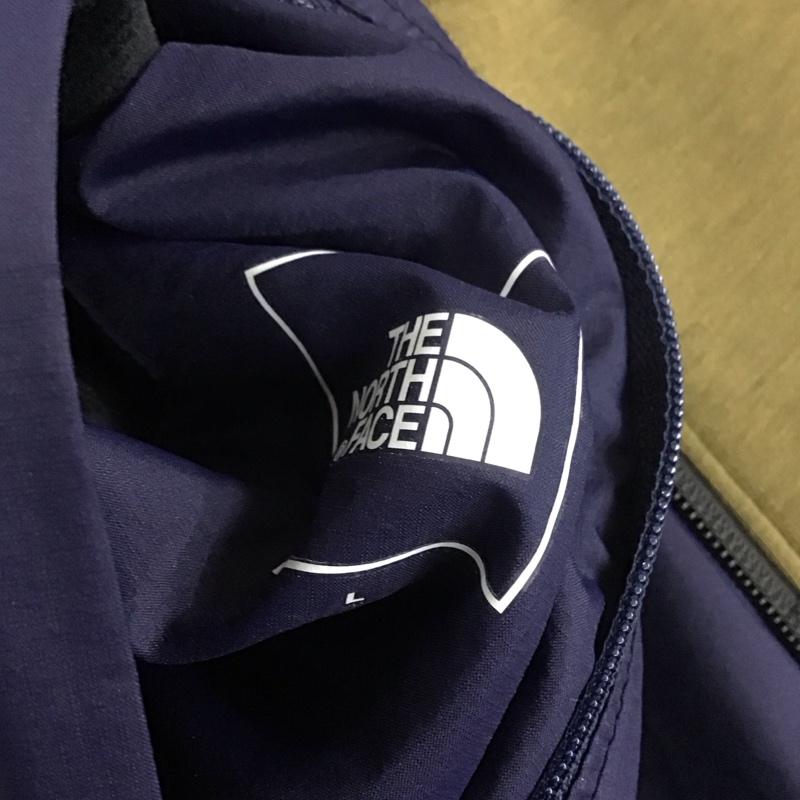 ザノースフェイス THE NORTH FACE ジャケット、上着 ジャンパー、ブルゾン NT62186 リバーシブルテックエアーフーディ ジップアップパーカー L ロゴ、文字 カーキ / カーキ / X 紺 / ネイビー /  メンズ USED 古着 中古 10112484