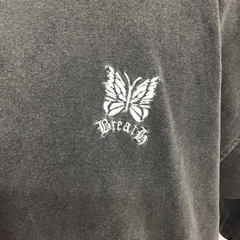 ニードルス Needles Tシャツ 半袖 XL 無地 チャコールグレー / チャコールグレー /  メンズ USED 古着 中古 10113978