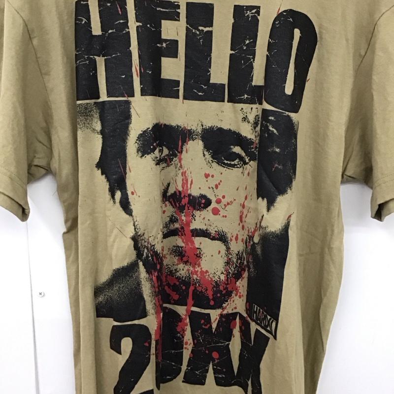 ハードコアチョコレート HARDCORE CHOCOLATE Tシャツ 半袖 MADMAX　マッドマックス Tシャツ XL プリント ベージュ / ベージュ /  メンズ USED 古着 中古 10129819