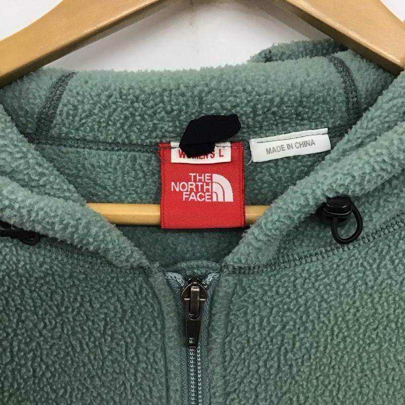 ザノースフェイス THE NORTH FACE ジャケット、上着 ジャンパー、ブルゾン ボア フリース L 無地 薄緑 / ライトグリーン /  レディース USED 古着 中古 10141251
