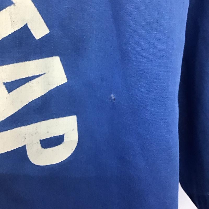 ヒルトン HILTON シャツ、ブラウス 半袖 半袖シャツ カラーシャツ 半袖カットソー プリントシャツ 70s XL プリント 青 / ブルー /  メンズ USED 古着 中古 10116663