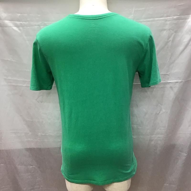 ナイキ NIKE Tシャツ 半袖 940640-324 クルーネック S ロゴ、文字 緑 / グリーン /  メンズ USED 古着 中古 10115543